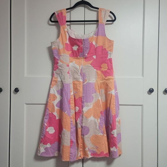 London Style Fit And Flare Dress, Sizs 14 - Picture 6 of 11